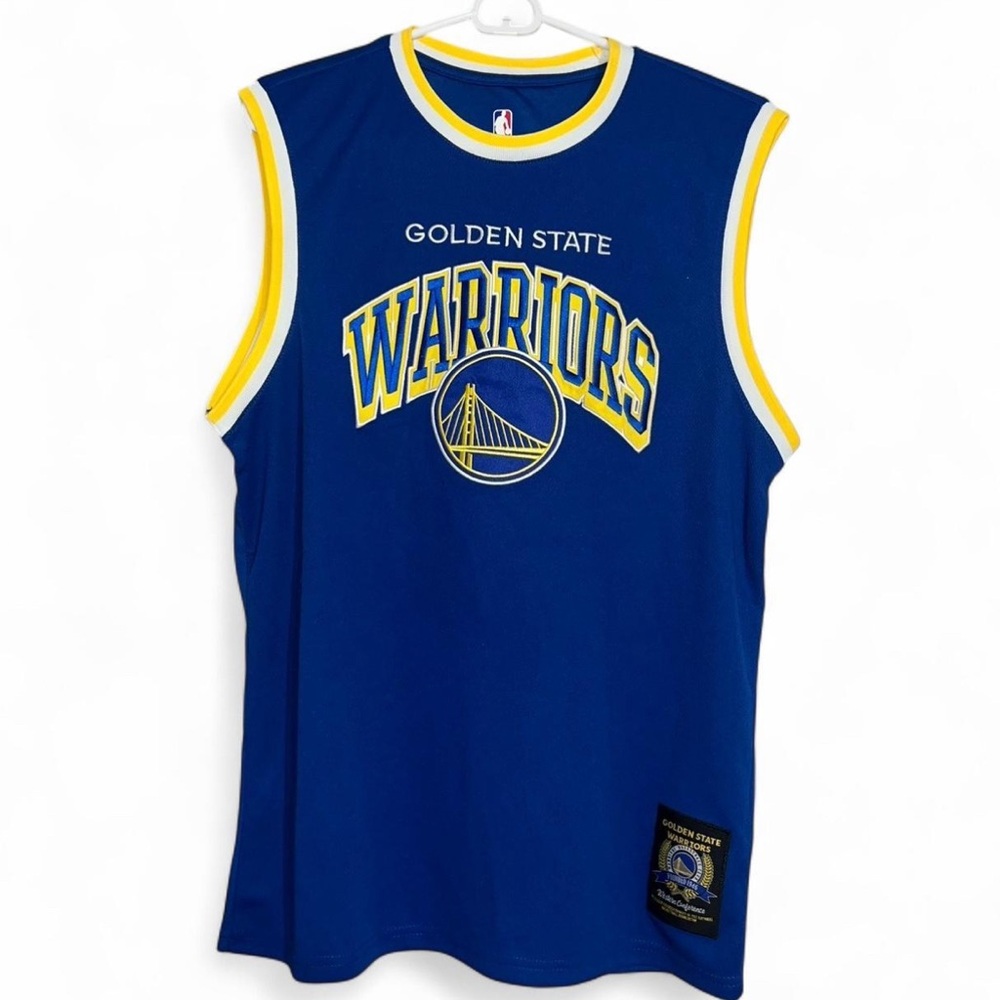 Nike NBA Blue and Yellow Jersey